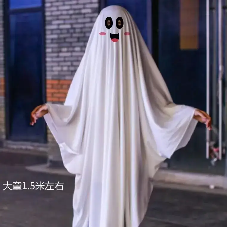 Halloween Ghost Costume Masquerade Dress Up Cape Dress Up