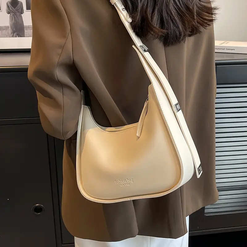 Small Shoulder Messenger Bag Brown Leather 2023 - Image 8