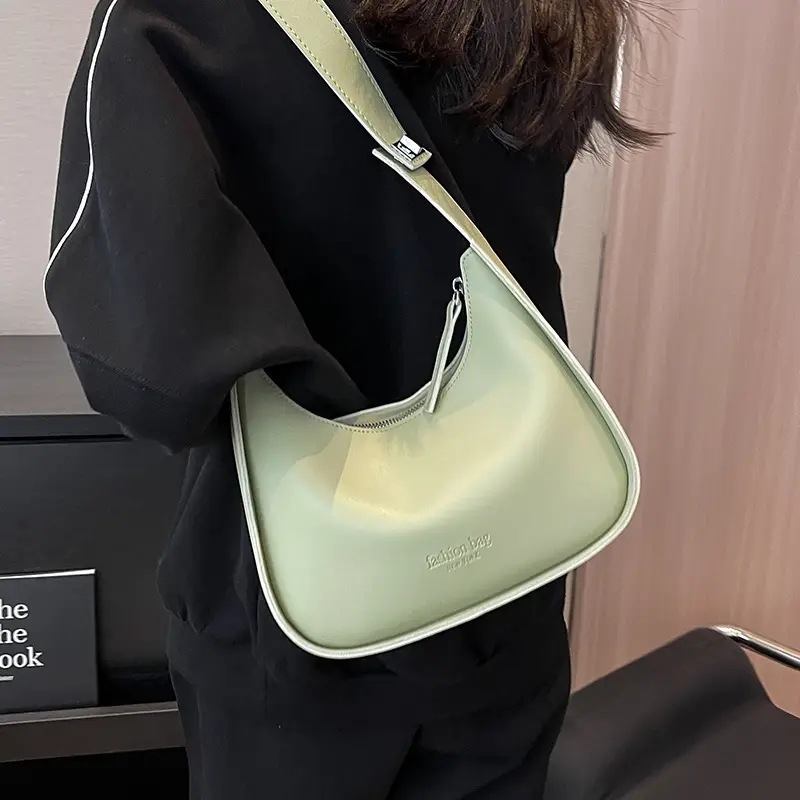 Small Shoulder Messenger Bag Brown Leather 2023 - Image 10
