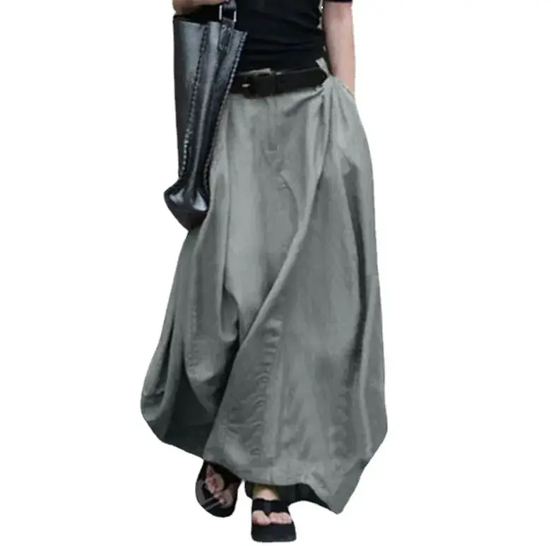 2024 Red Half-Length Skirt Large Swing - Image 8