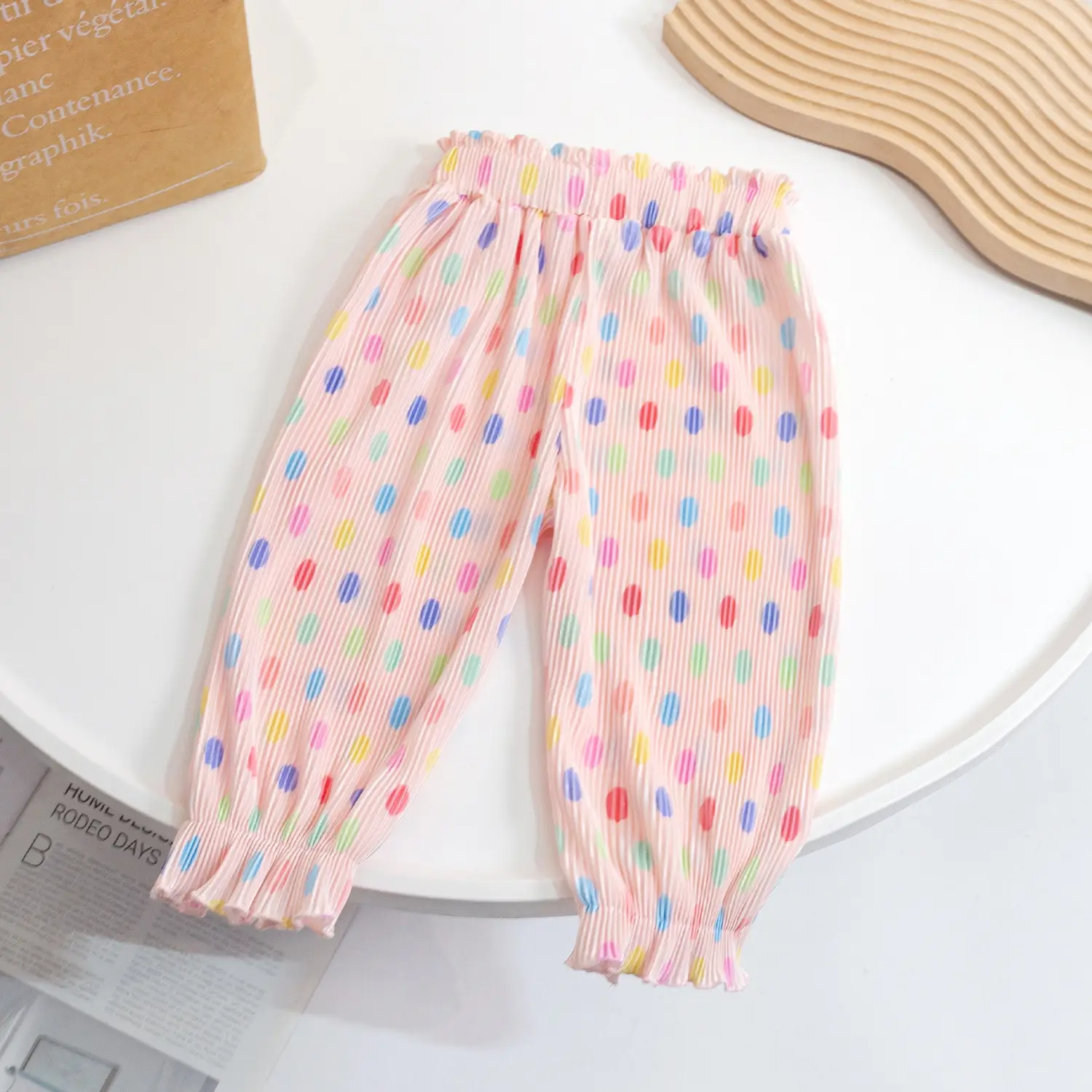Girls Polka Dot Summer Pants 2025 — feature 12