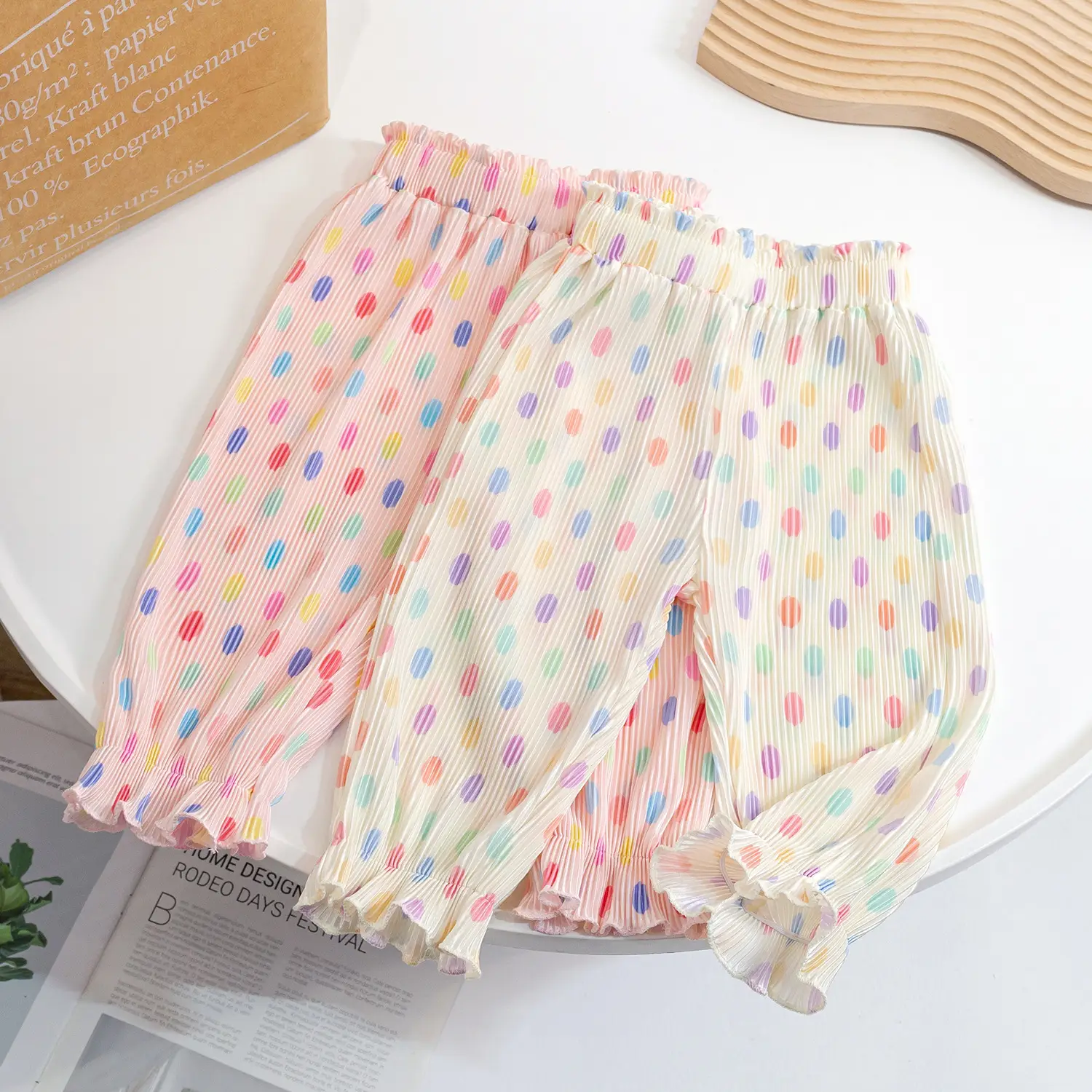 Girls Polka Dot Summer Pants 2025 — feature 2