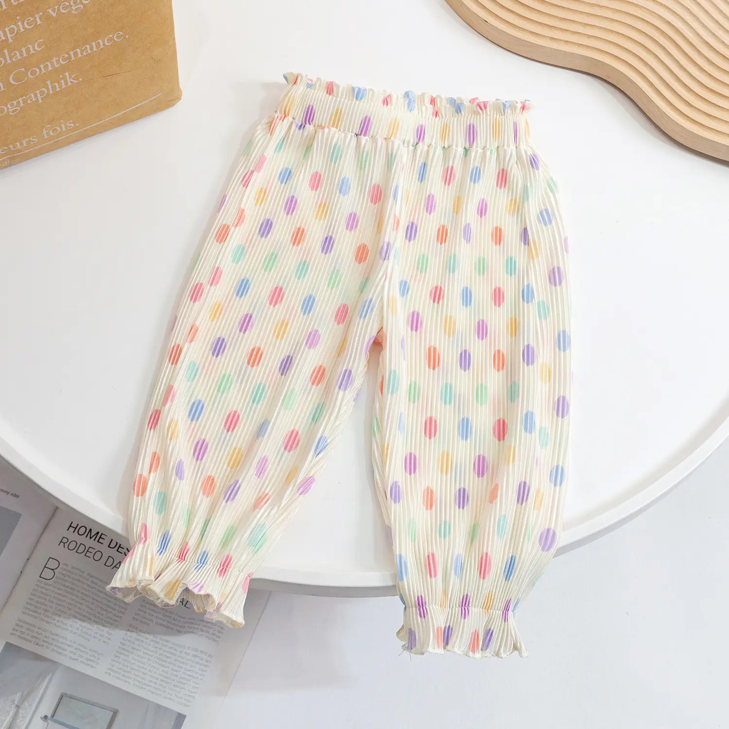 Girls Polka Dot Summer Pants 2025 — feature 4