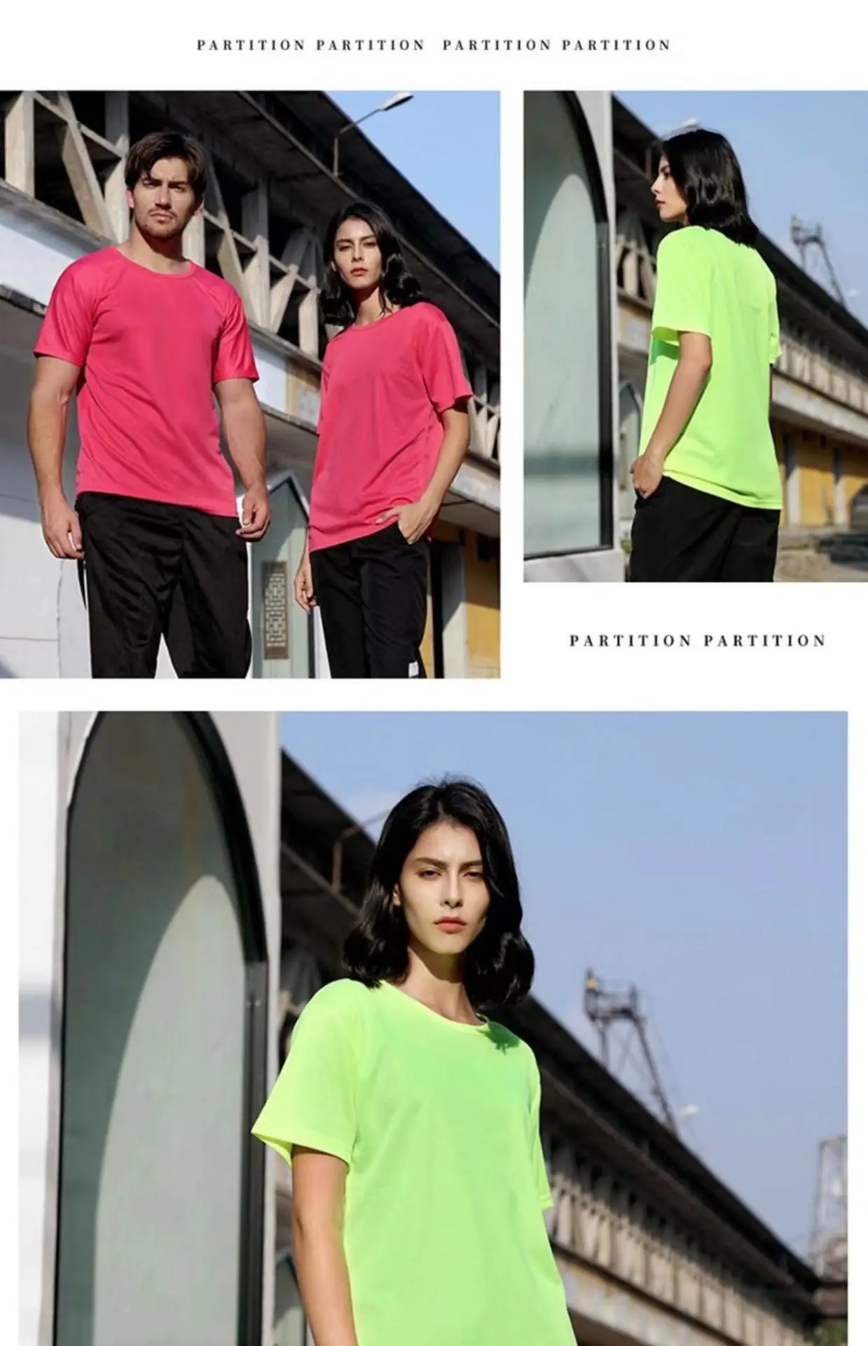 Orange DIY Logo Thin Sports T-Shirt — feature 12