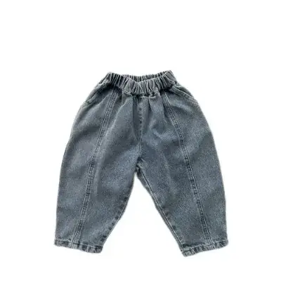 Japanese Style Radish Pants for Boys Girls Spring Autumn - Image 6