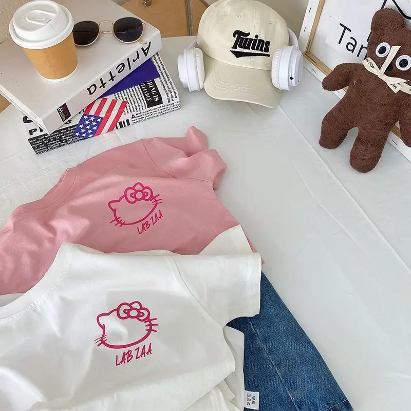Girls' Hello Kitty Summer T-Shirt Cream 2025 — feature 12