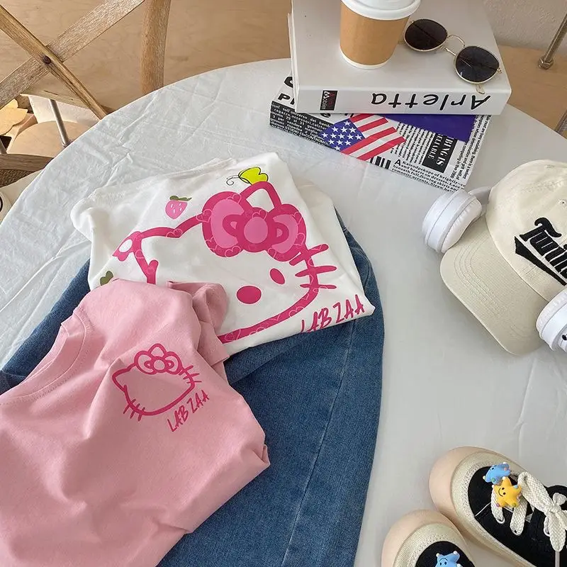 Girls' Hello Kitty Summer T-Shirt Cream 2025 — feature 8