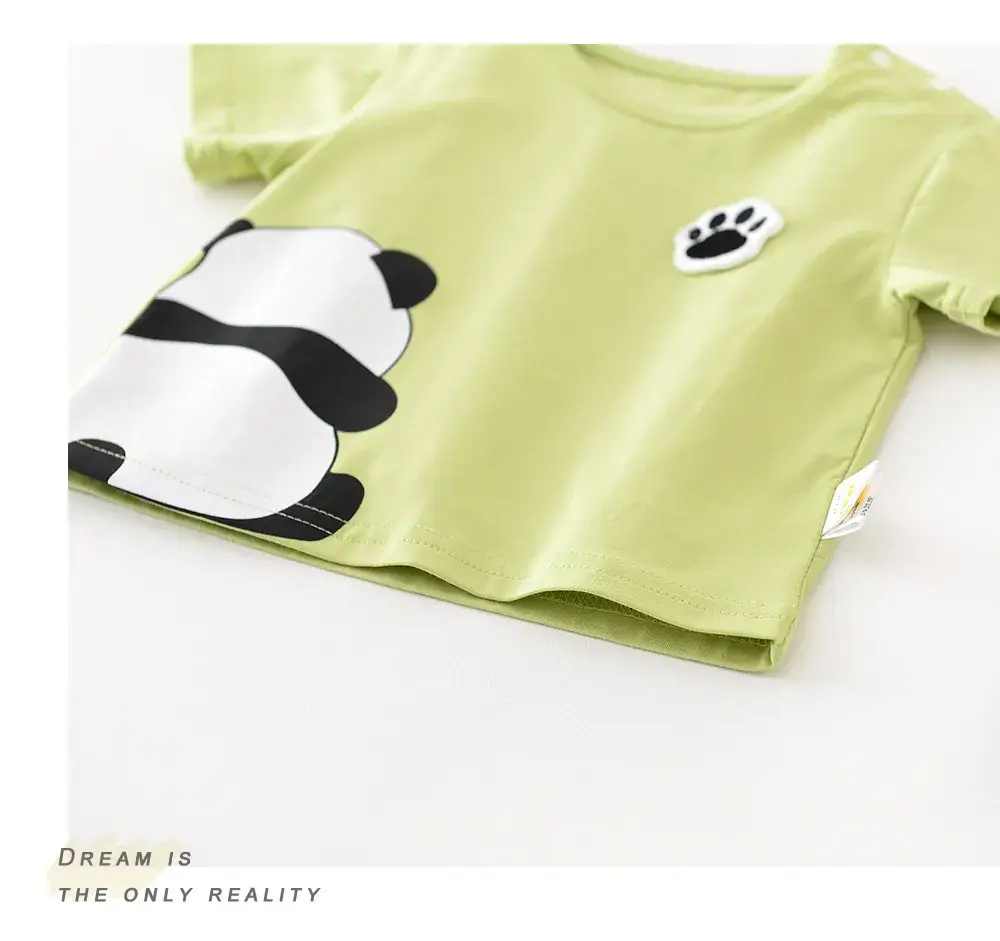 Newborn Cartoon Puppy Hatshirt Blue Cotton Korean Style — feature 49