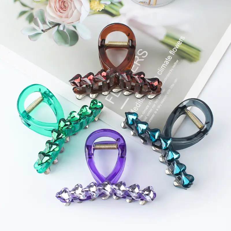 Korean Spring & Summer Hair Grab Clip Light Blue