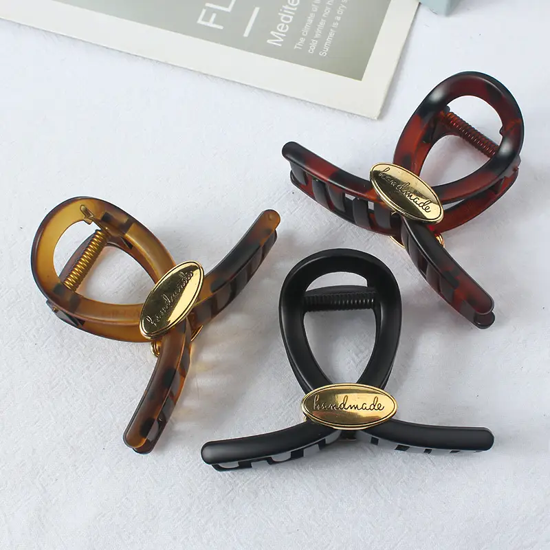 Korean Spring & Summer Hair Grab Clip Light Blue