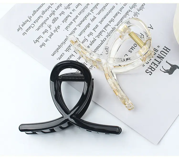 Korean Spring & Summer Hair Grab Clip Light Blue — feature 6