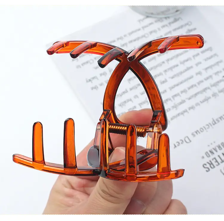 Korean Spring & Summer Hair Grab Clip Light Blue — feature 8