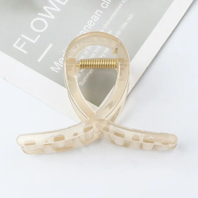 Korean Spring & Summer Hair Grab Clip Light Blue