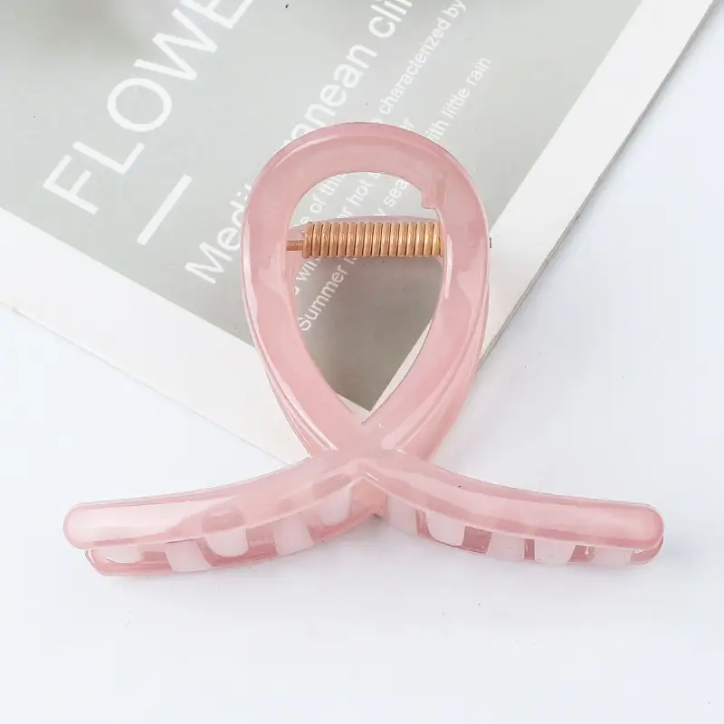 Korean Spring & Summer Hair Grab Clip Light Blue
