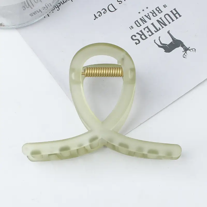 Korean Spring & Summer Hair Grab Clip Light Blue