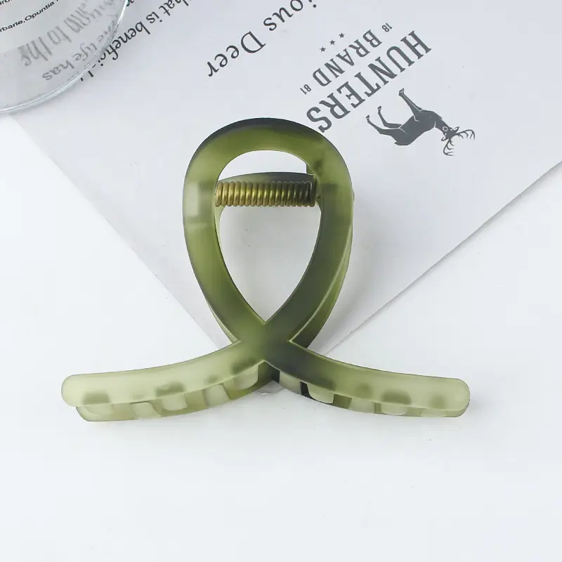 Korean Spring & Summer Hair Grab Clip Light Blue