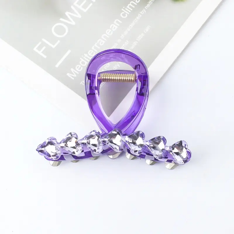 Korean Spring & Summer Hair Grab Clip Light Blue