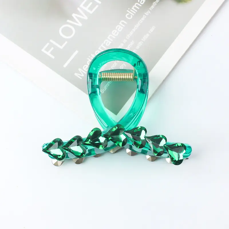 Korean Spring & Summer Hair Grab Clip Light Blue