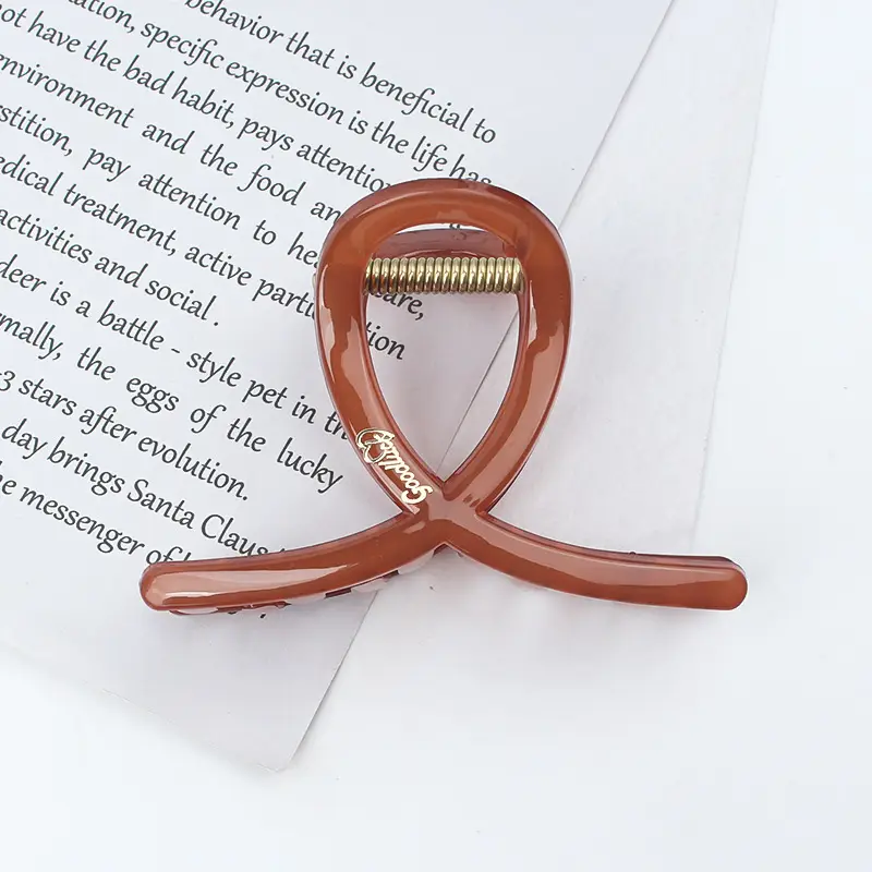 Korean Spring & Summer Hair Grab Clip Light Blue