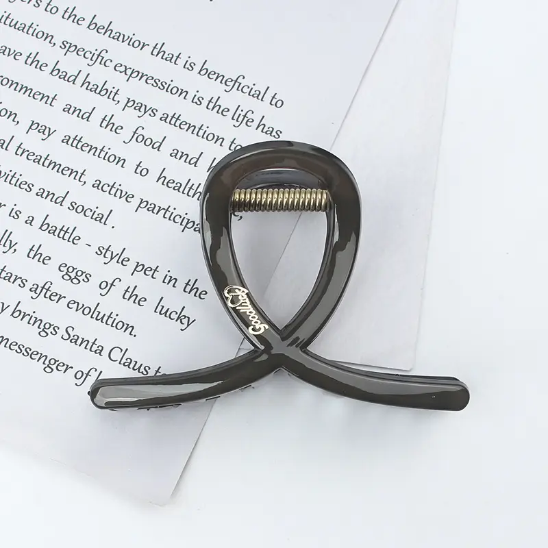 Korean Spring & Summer Hair Grab Clip Light Blue