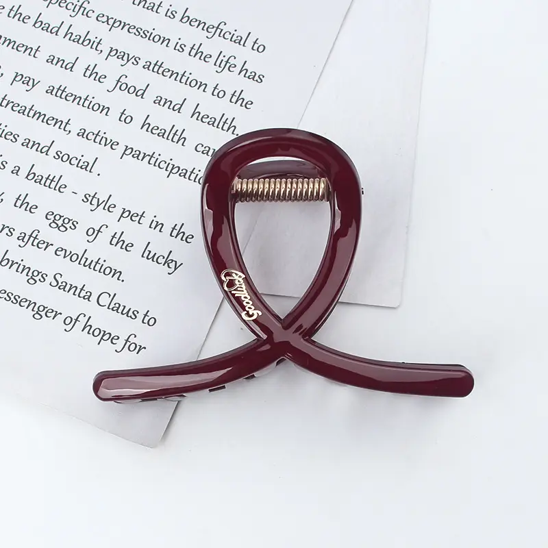 Korean Spring & Summer Hair Grab Clip Light Blue