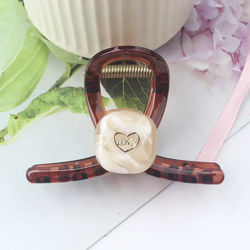 Korean Spring & Summer Hair Grab Clip Light Blue