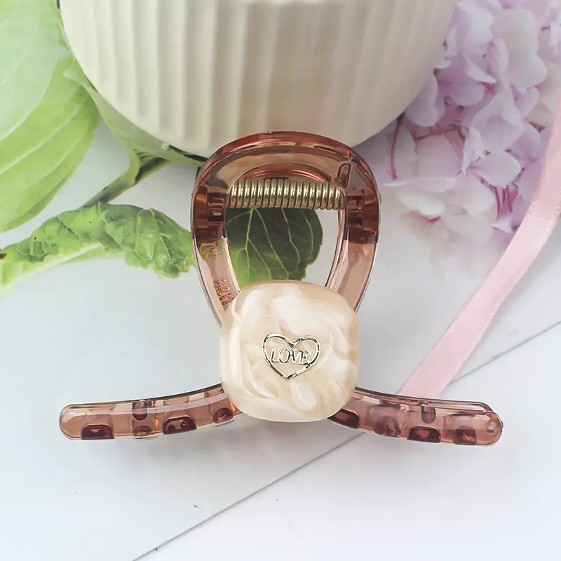 Korean Spring & Summer Hair Grab Clip Light Blue