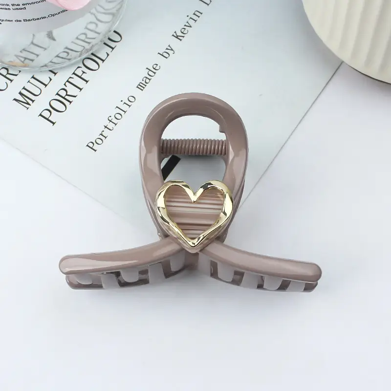 Korean Spring & Summer Hair Grab Clip Light Blue