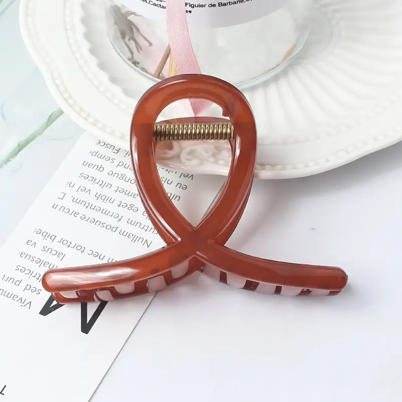 Korean Spring & Summer Hair Grab Clip Light Blue