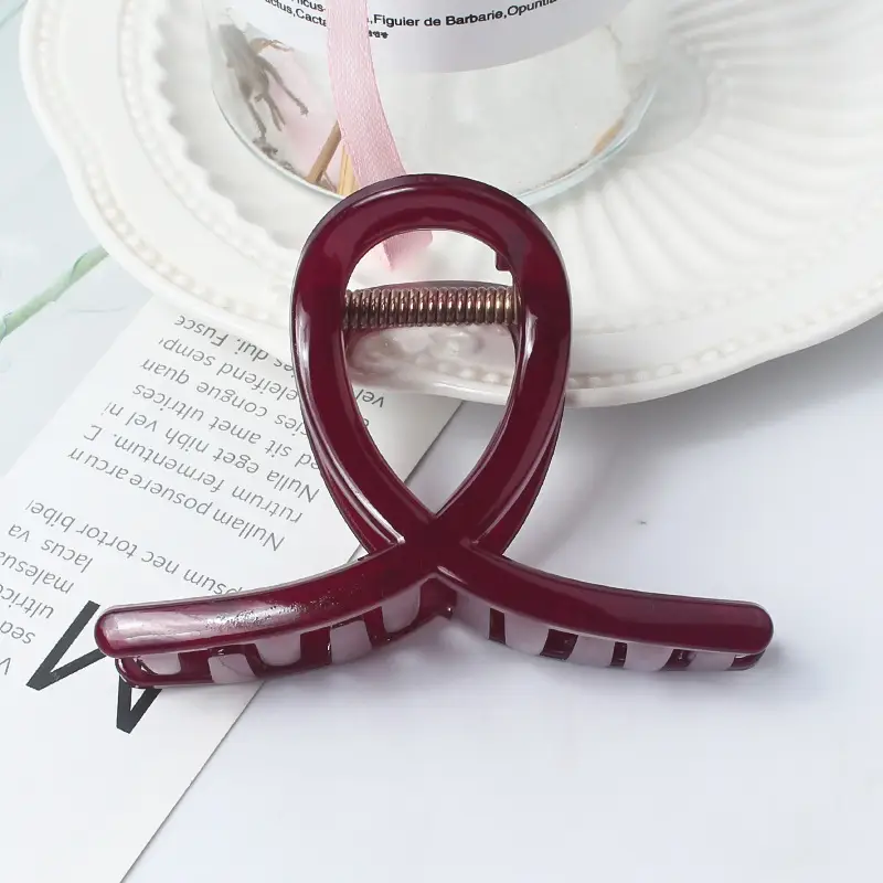 Korean Spring & Summer Hair Grab Clip Light Blue