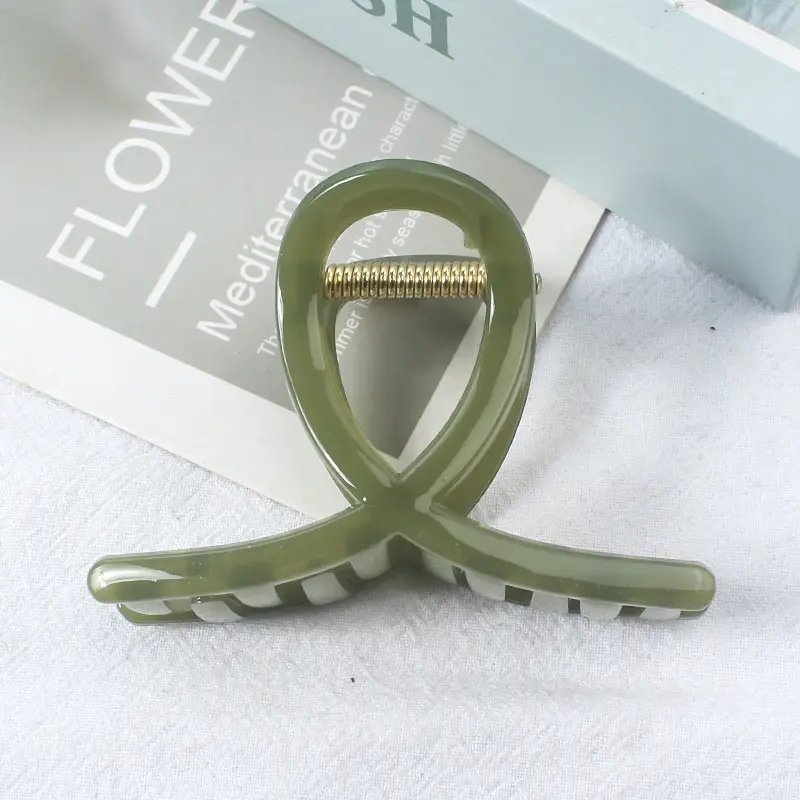 Korean Spring & Summer Hair Grab Clip Light Blue