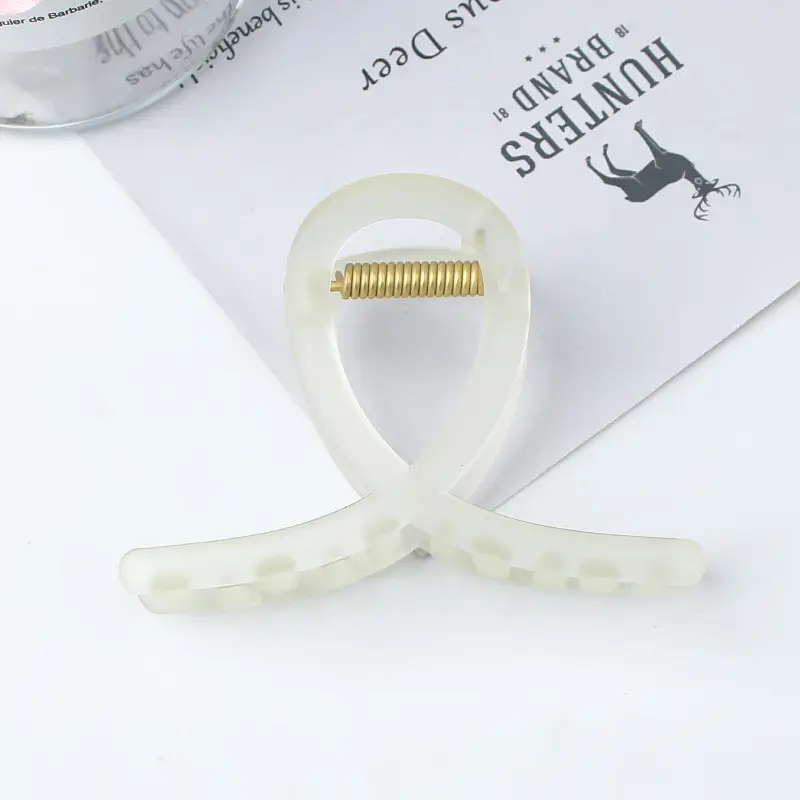 Korean Spring & Summer Hair Grab Clip Light Blue