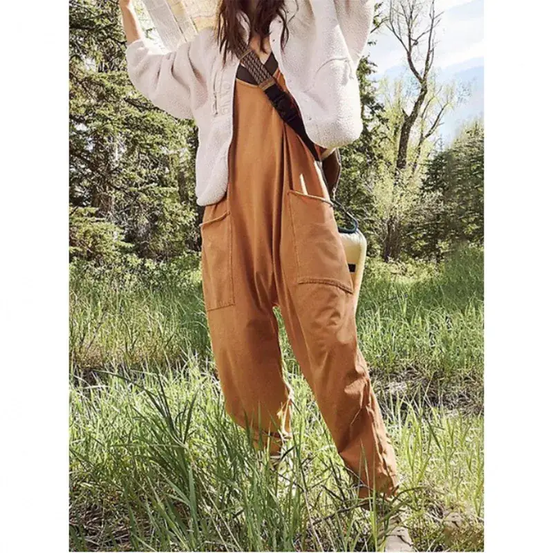 2023 Women's Green Zipper Pocket Trousers Set