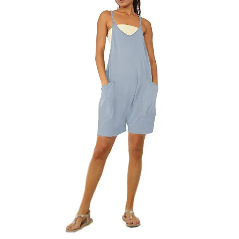 2023 Women's Green Zipper Pocket Trousers Set