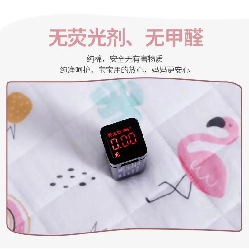 Newborn Cotton Quilted Baby Swaddle Blanket Panda Design — feature 10