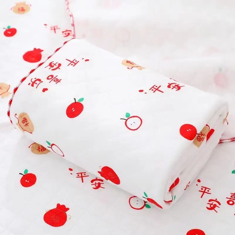 Newborn Cotton Quilted Baby Swaddle Blanket Panda Design — feature 5