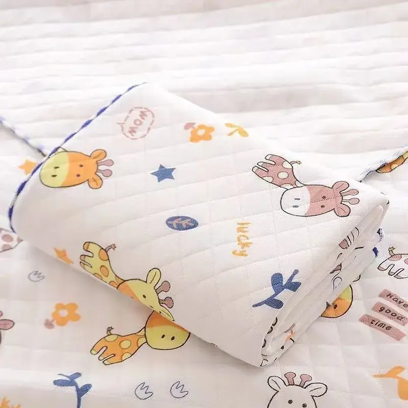 Newborn Cotton Quilted Baby Swaddle Blanket Panda Design - Image 2