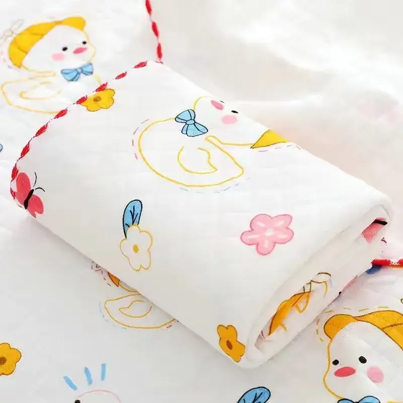 Newborn Cotton Quilted Baby Swaddle Blanket Panda Design - Image 6