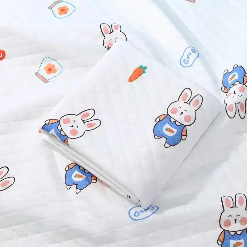 Newborn Cotton Quilted Baby Swaddle Blanket Panda Design - Image 9