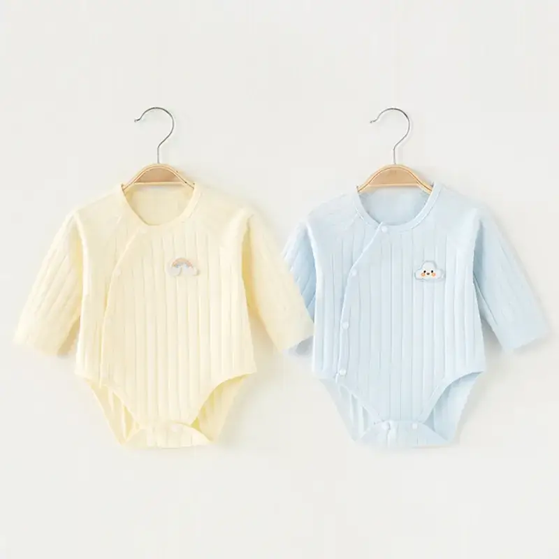 Baby Cotton Triangle Shorts Yellow Brown Summer — feature 11