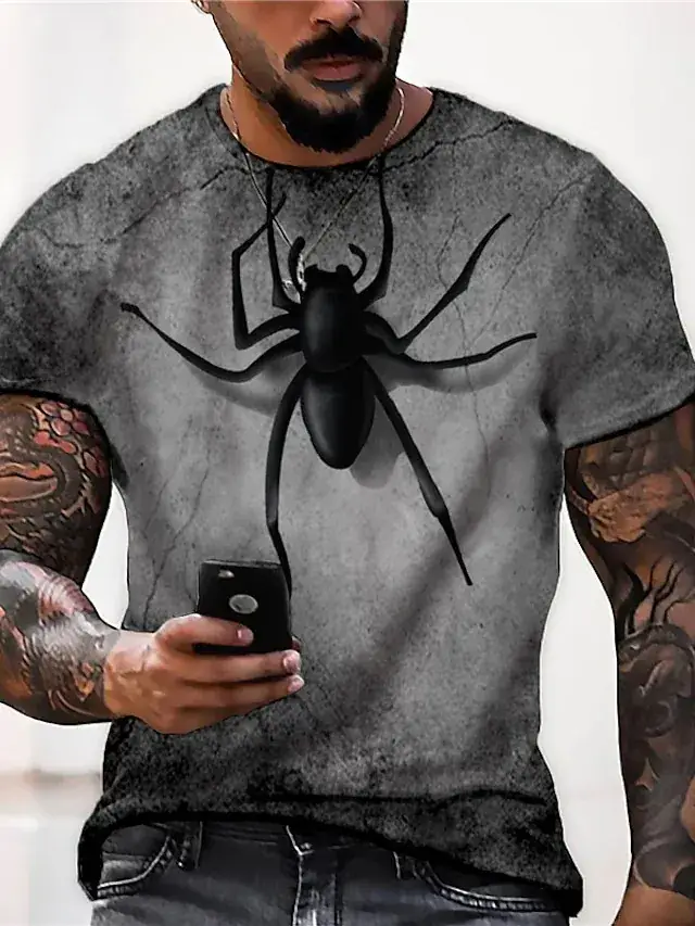New Plus Size Men's 3D Camo T-Shirt Cool Trendy — feature 18