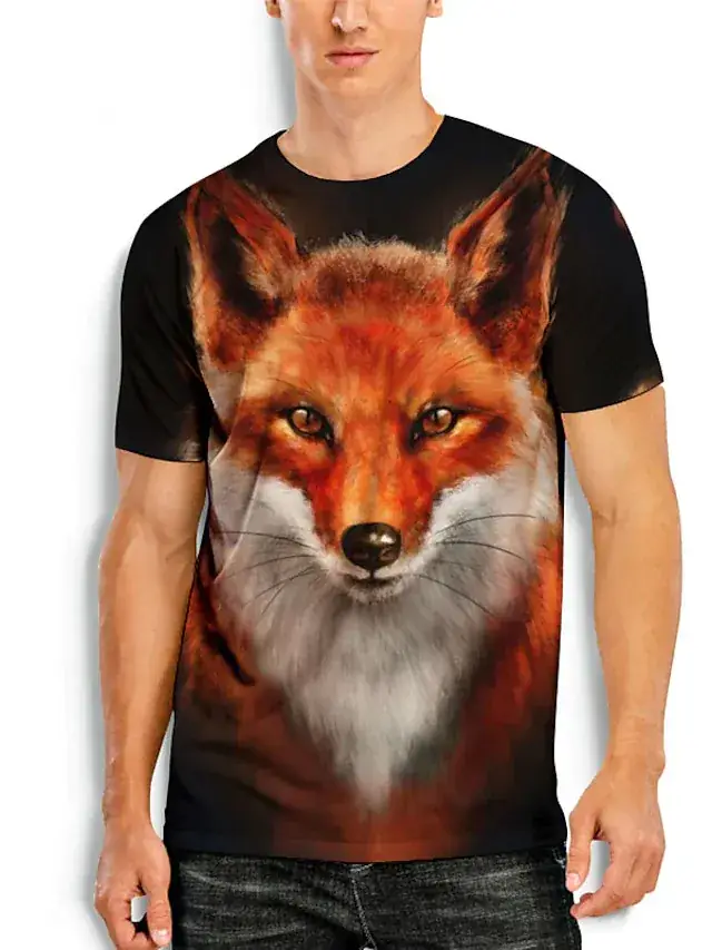 New Plus Size Men's 3D Camo T-Shirt Cool Trendy — feature 9