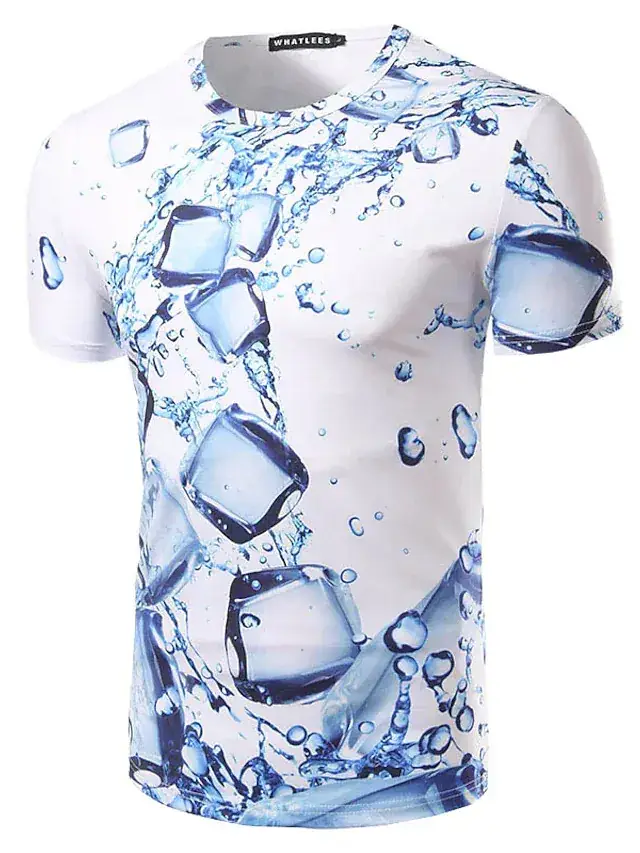 New Plus Size Men's 3D Camo T-Shirt Cool Trendy - Image 10