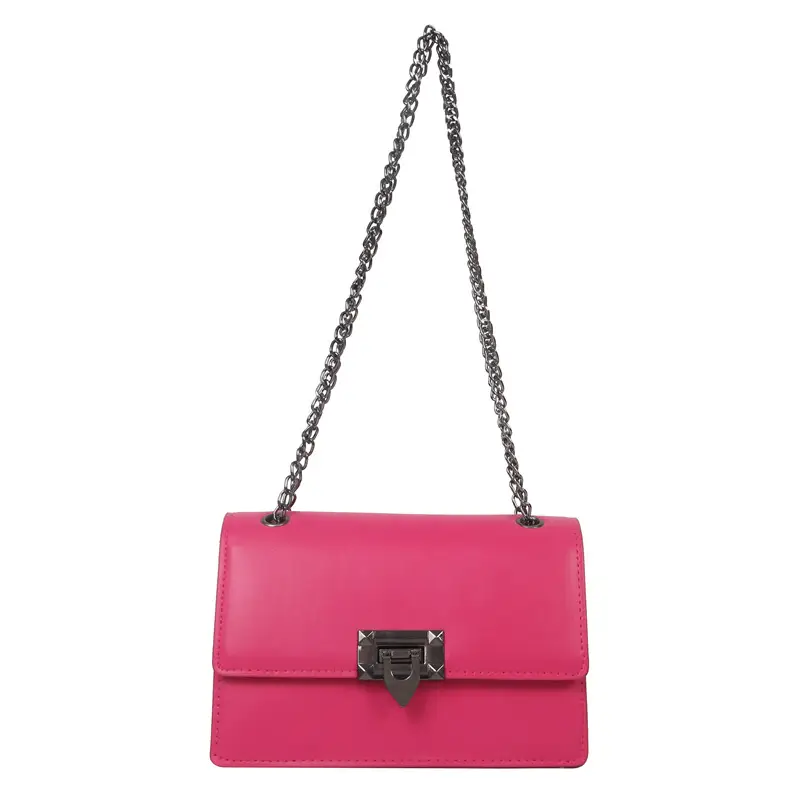 Women's 2023 Chain Shoulder Bag Brown White