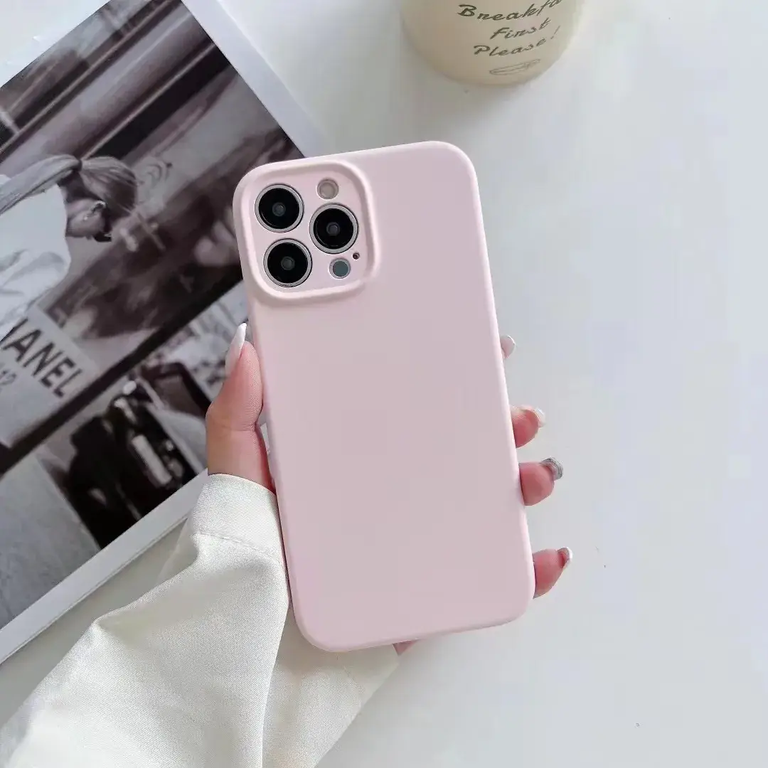 Liquid Silicone iPhone 16 Pro Case Anti-Fingerprint Camera Protection - Image 11