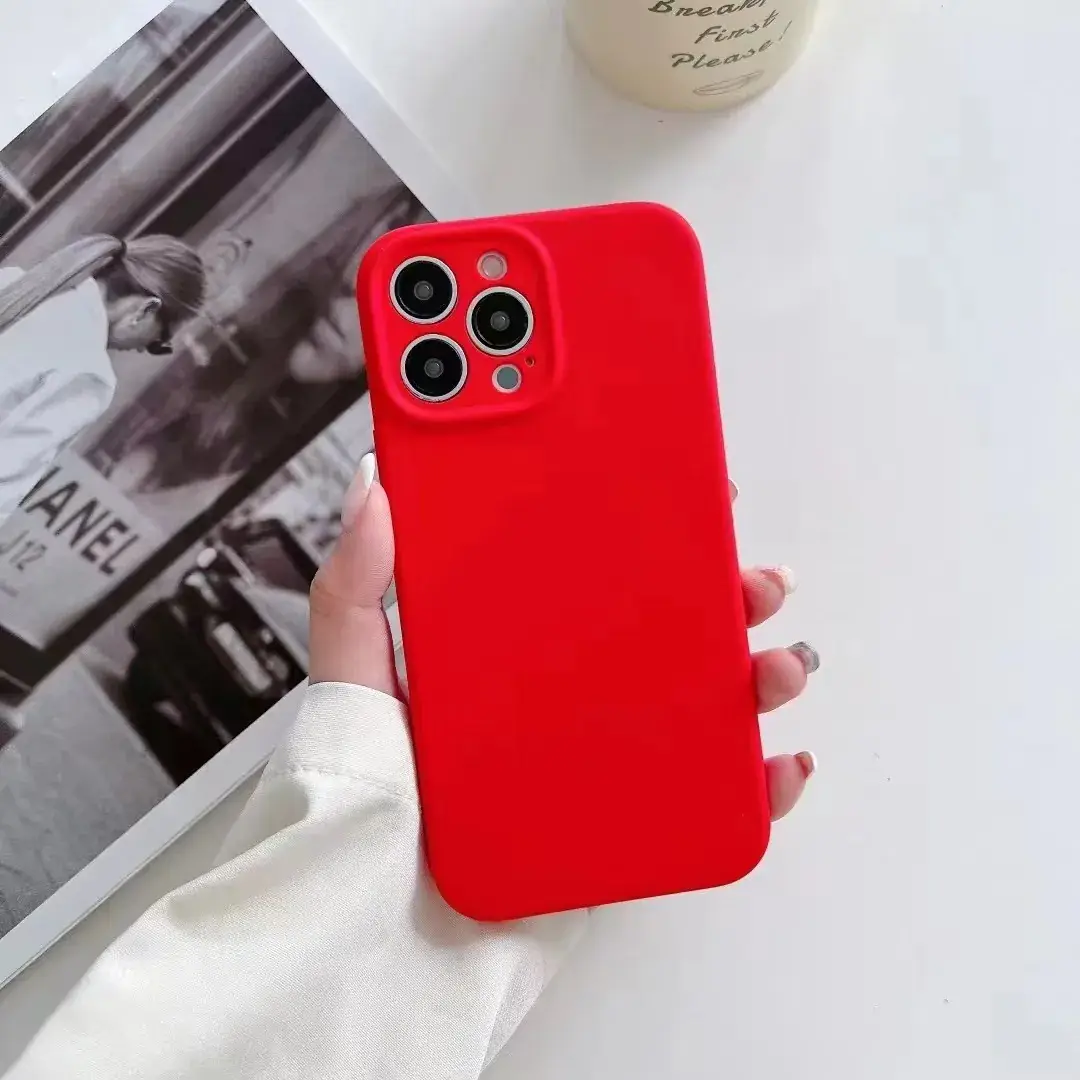 Liquid Silicone iPhone 16 Pro Case Anti-Fingerprint Camera Protection - Image 13