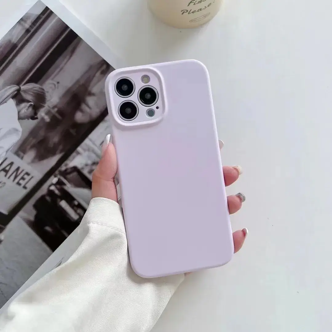 Liquid Silicone iPhone 16 Pro Case Anti-Fingerprint Camera Protection - Image 3