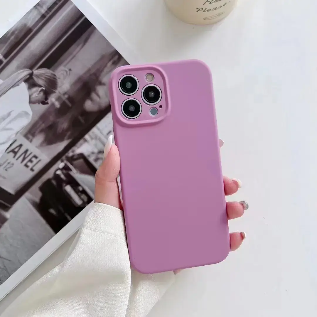 Liquid Silicone iPhone 16 Pro Case Anti-Fingerprint Camera Protection - Image 6