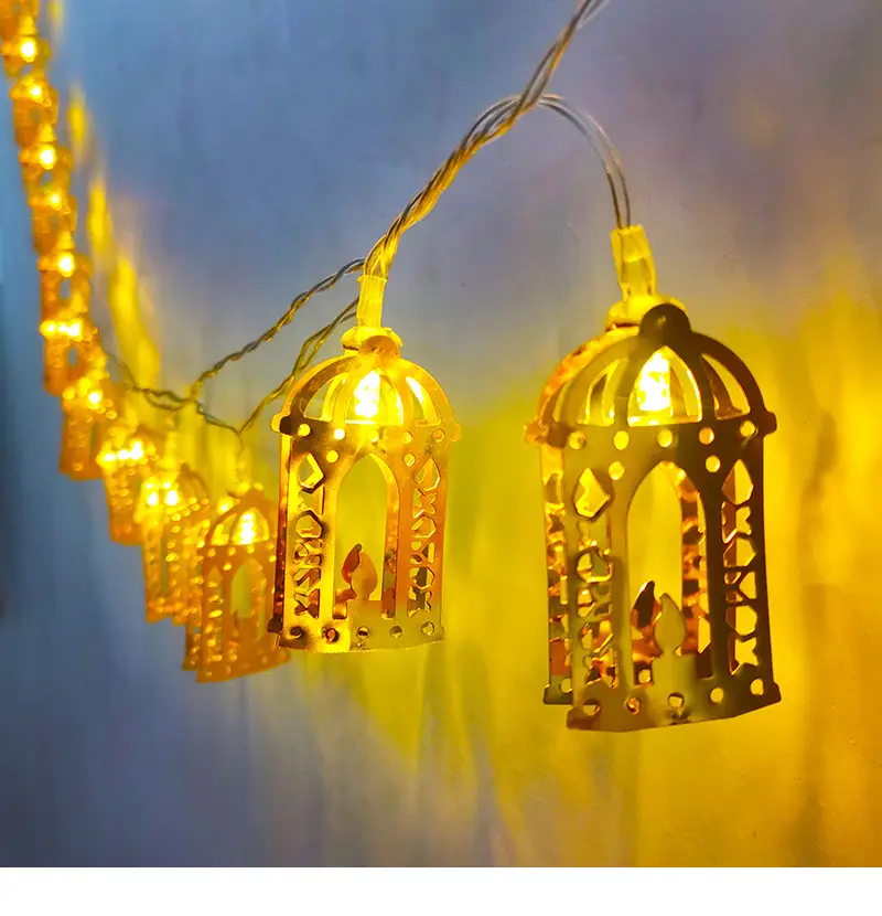 Golden Star Palace Light String Decorative Holiday Decor — feature 2