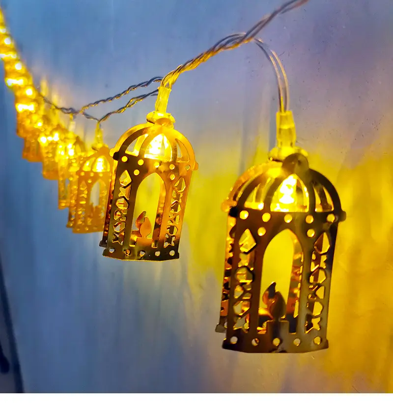 Golden Star Palace Light String Decorative Holiday Decor — feature 3